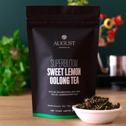 Superbloom - Sweet Lemon Oolong Green Tea, product image 1