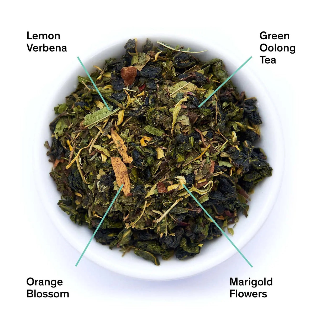 Superbloom - Sweet Lemon Oolong Green Tea, product image 2