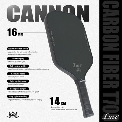 Luzz Pro Cannon Pickleball Paddle pickleball product, supplier image 3