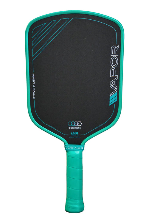 11SIX24 Vapor Power 2 16mm Teal Pickleball Paddle pickleball product, supplier image 1