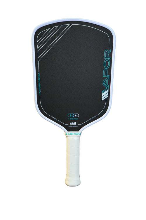 11SIX24 Vapor Power 2 16mm White Pickleball Paddle pickleball product, supplier image 1