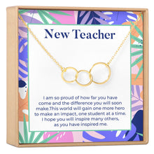 New Teacher Necklace, Multiple Styles Jewelry