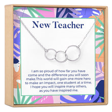 New Teacher Necklace, Multiple Styles Jewelry