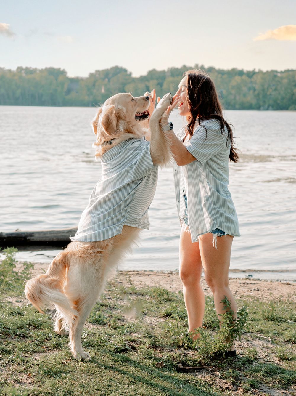 Hamptons Set matching adult & pet apparel detail 12