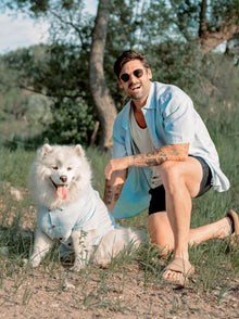 Hamptons Set matching adult & pet apparel detail 2