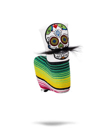 Mustache Sugar Skull - Blade Putter Cover White, product image 7