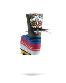 Mustache Sugar Skull - Blade Putter Cover Green Camo, product image 8