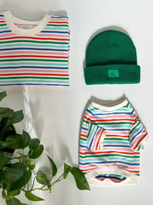Happy Days Pullover matching adult & pet apparel detail 7