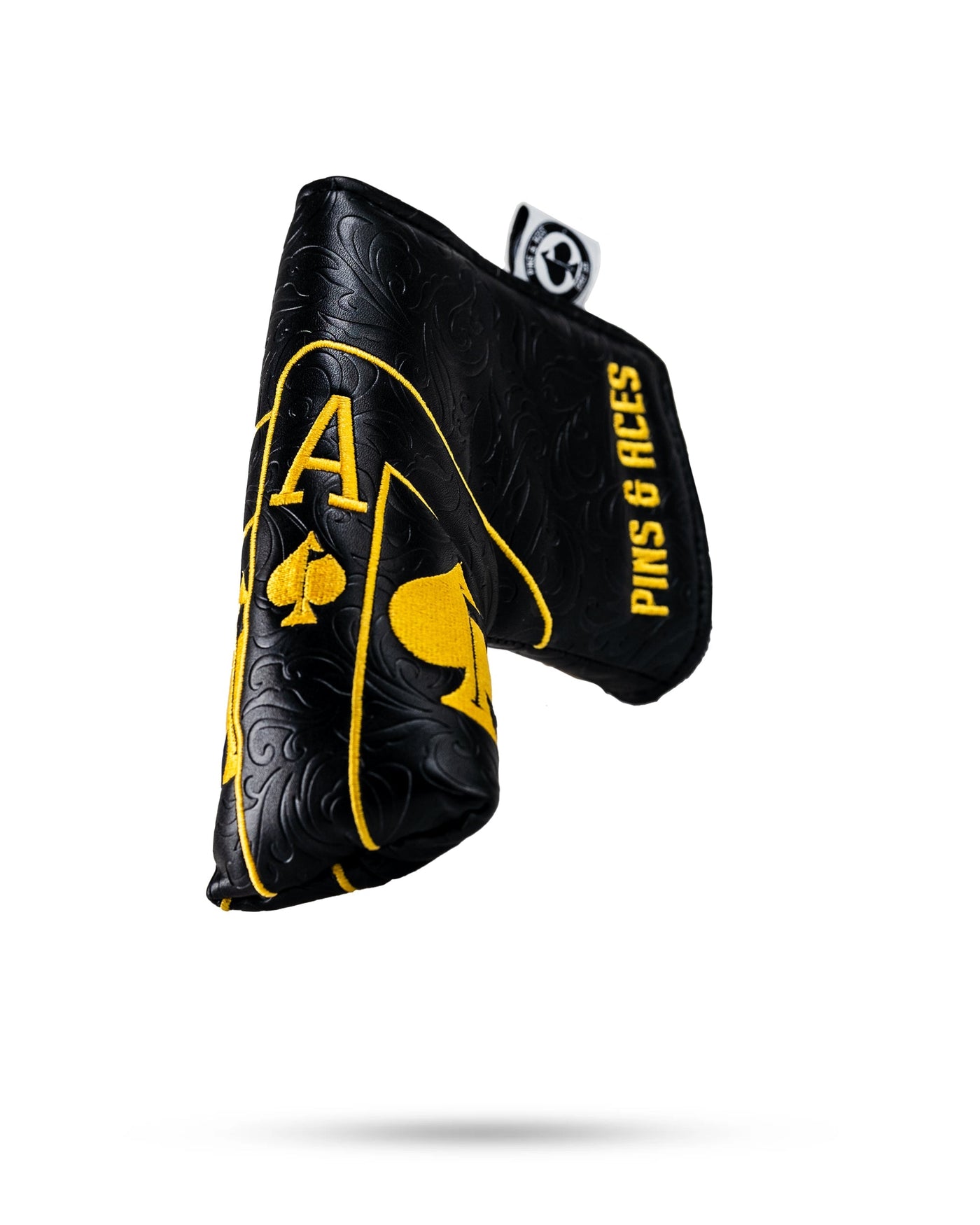 Black/Gold Ace of Spades - Blade Putter Cover, product image 2