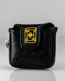 Black/Gold Ace of Spades - Mallet Putter Cover, product image 6