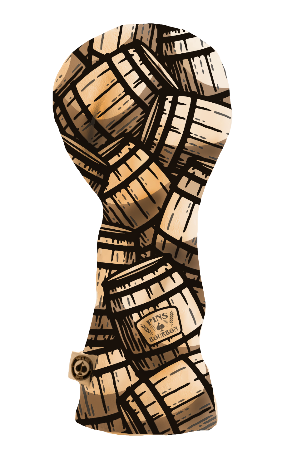 Bourbon Barrel Driver Cover, product image 2