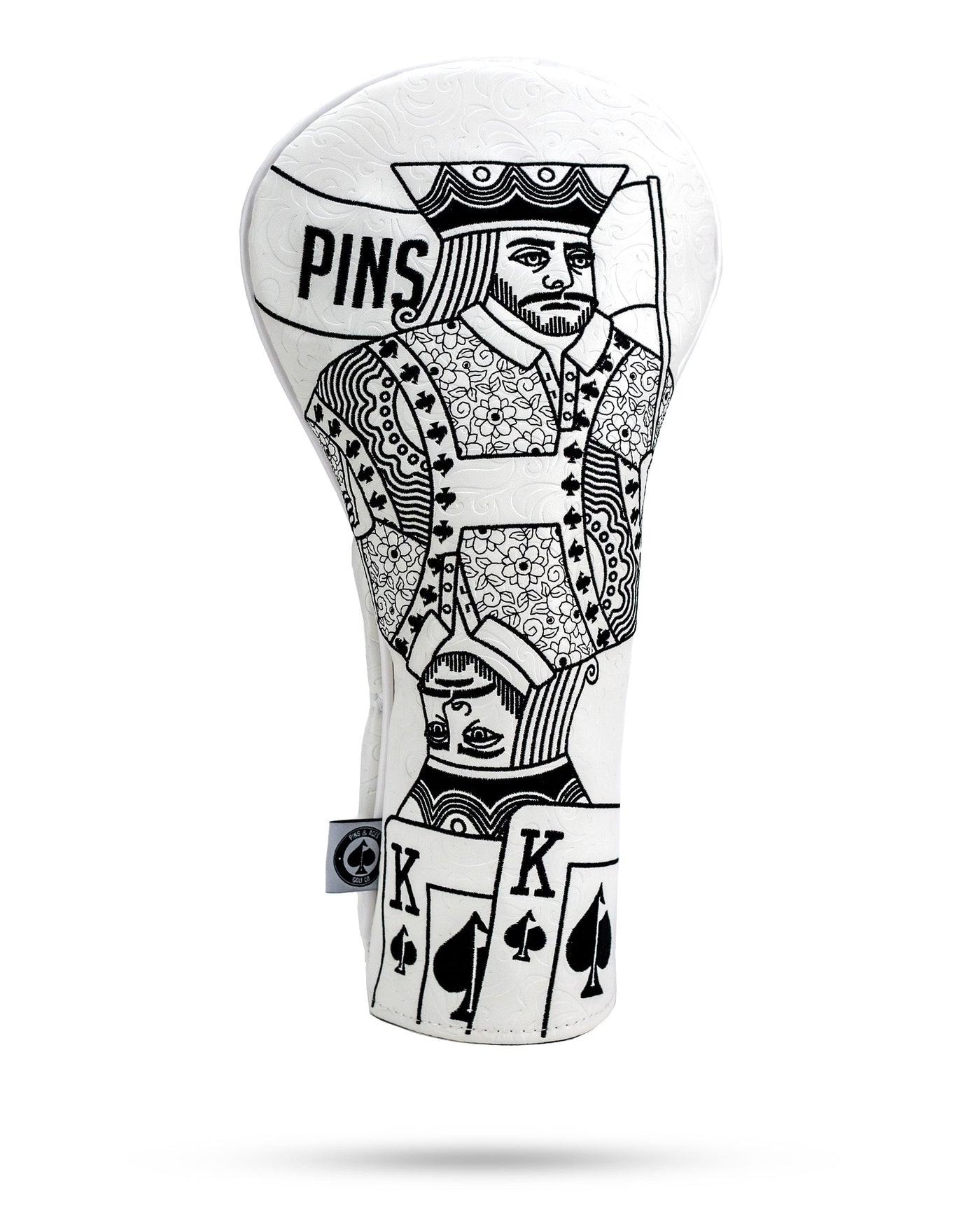 White Out King of Spades - Driver Cover, product image 2
