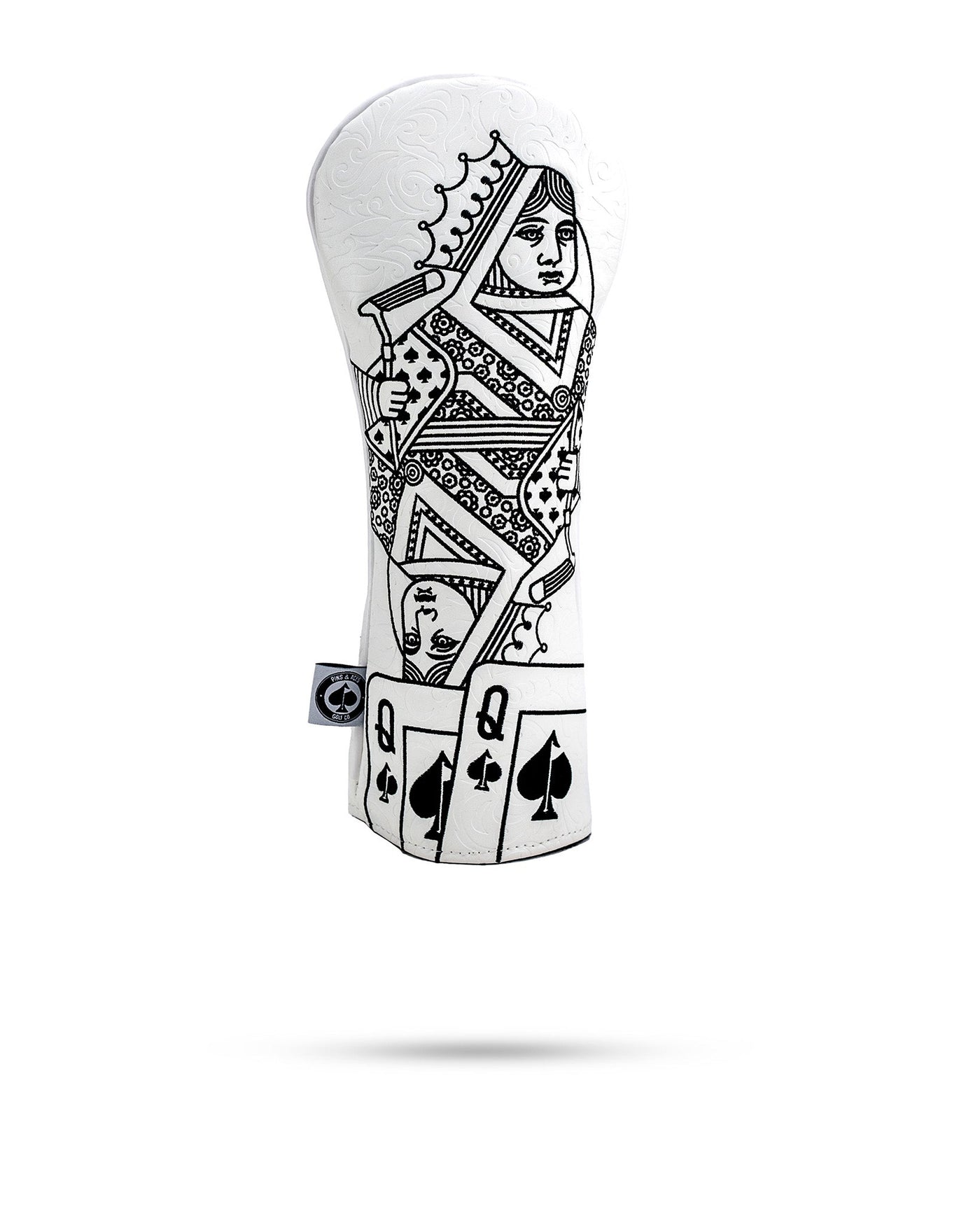 White Out Queen of Spades - Fairway Cover, product image 2