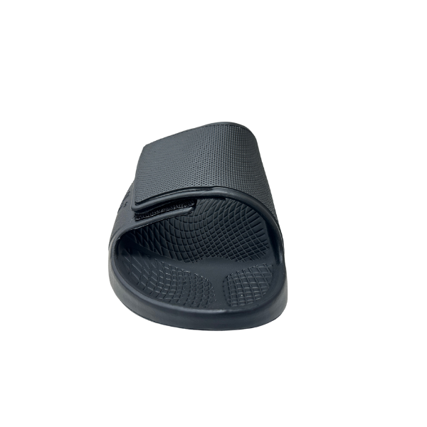 Sovella Adjustable Recovery Slide Sandals – Black