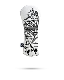 White Out Queen of Spades - Fairway Cover, product image 1