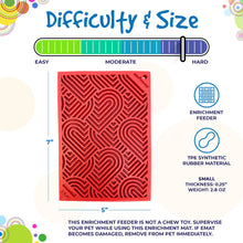 Love eMat - Enrichment Lick Mat for Dogs and Cats| Heart Design | SodaPup
