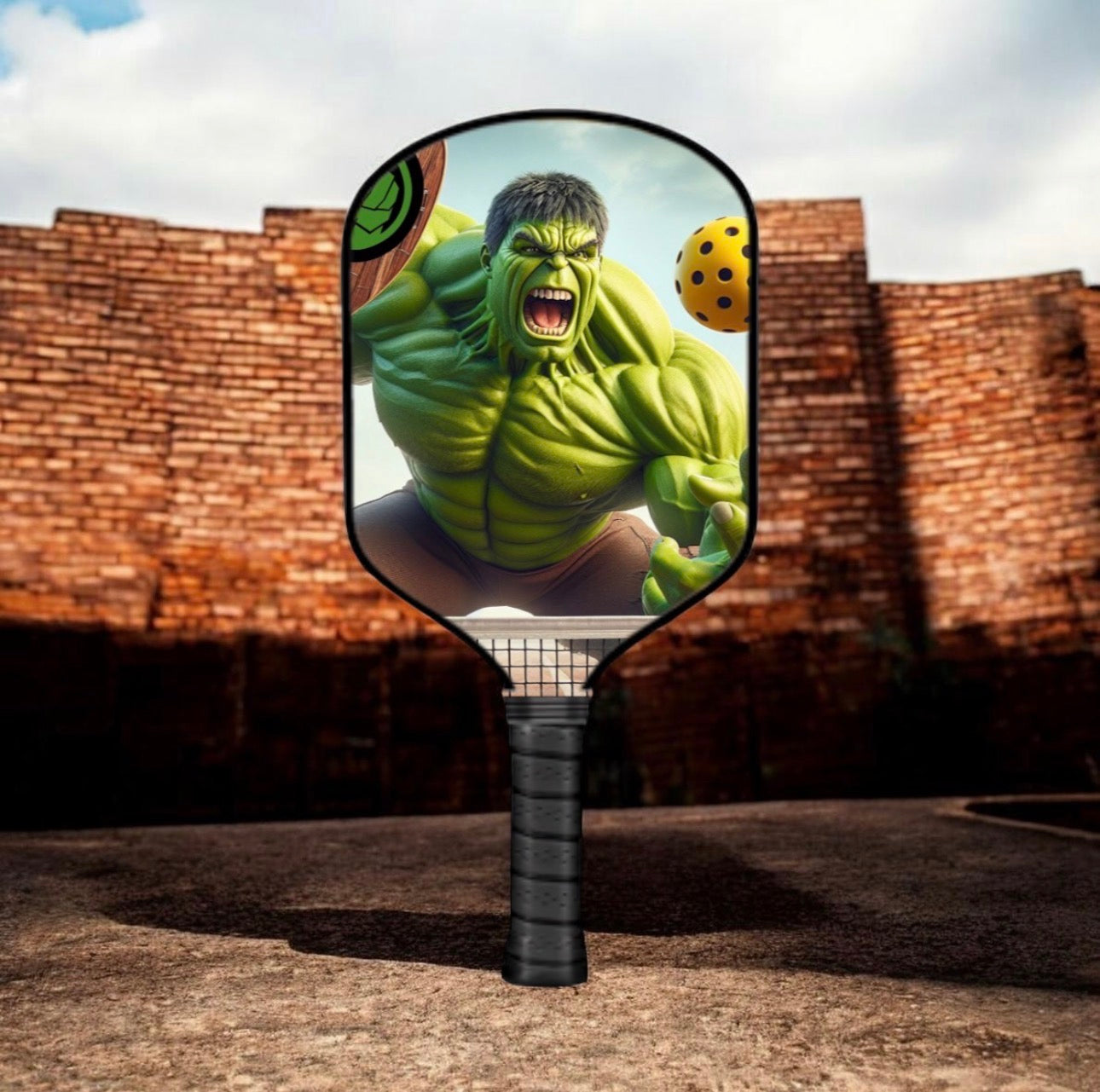 Hulk Smash - Pickleball Paddle pickleball paddle design, product view 1