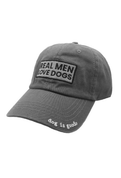 Hat: Real Men Love Dogs