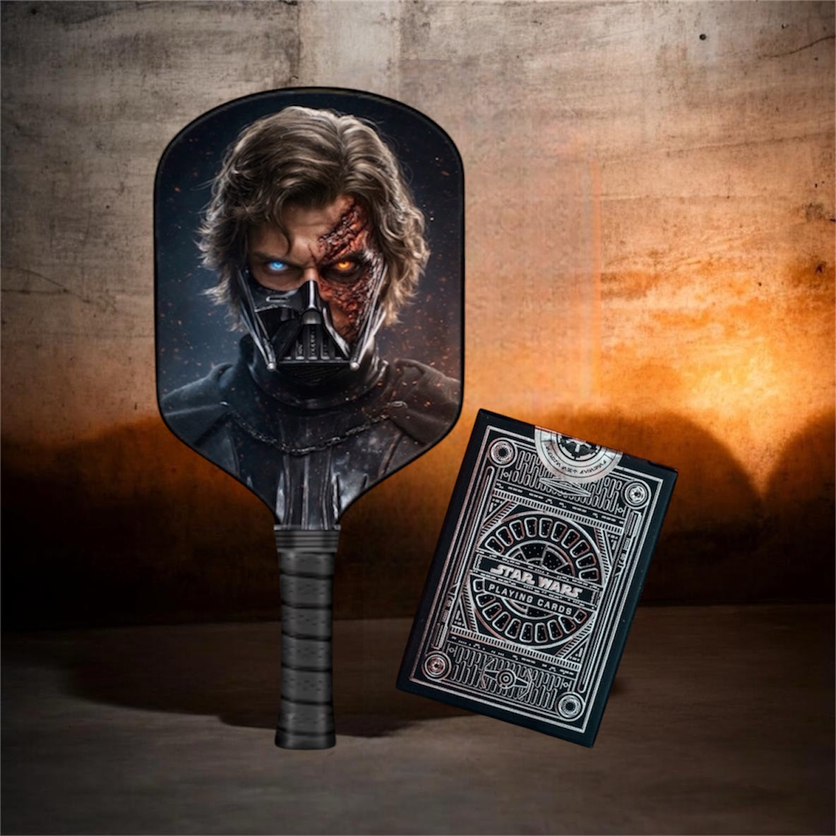 Anakin Vader - Star Wars - Collectors Edition Pickleball Paddle & Playing Cards pickleball product, supplier image 1
