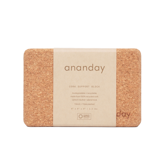 Cork Yoga Block
