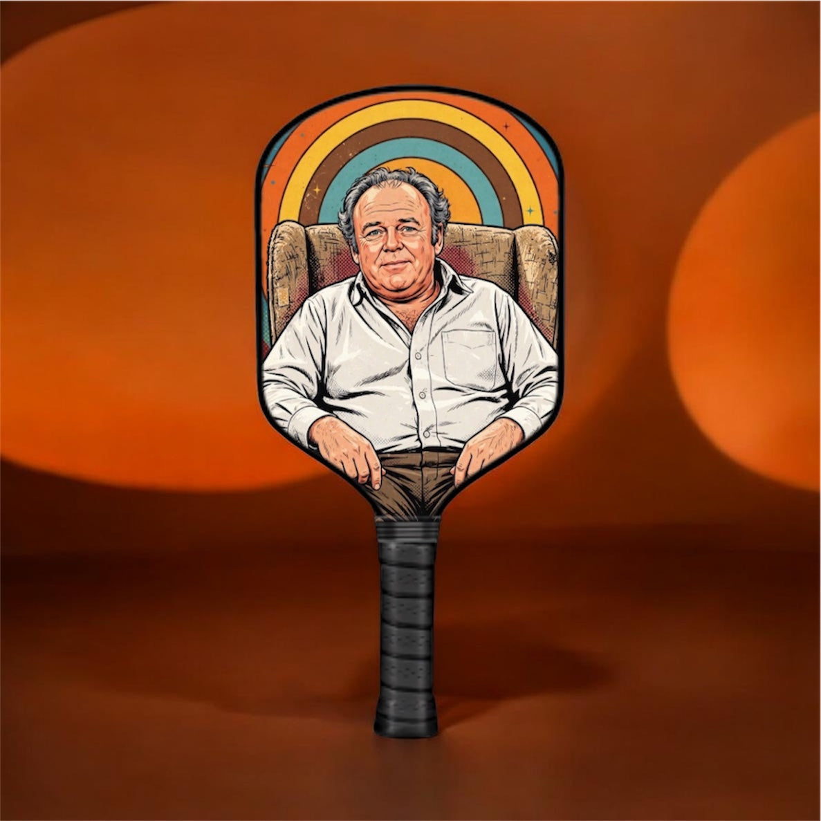 Archie Bunker - All In The Family - Pickleball Paddle pickleball product, supplier image 1