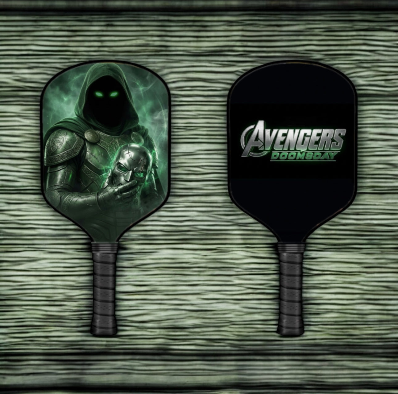 Avengers Doctor Doom Neon Eyes Edition - Pickleball Paddle pickleball product, supplier image 1