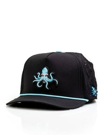 Kraken Black - Perforated Rope Hat, product image 4