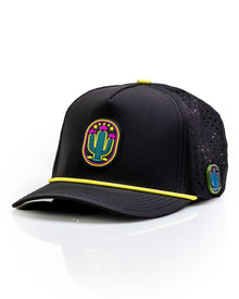 Cactus Black - Perforated Rope Hat, product image 4