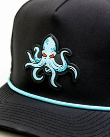 Kraken Black - Perforated Rope Hat, product image 3