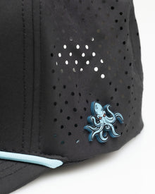 Kraken Black - Perforated Rope Hat, product image 2