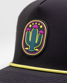 Cactus Black - Perforated Rope Hat, product image 3