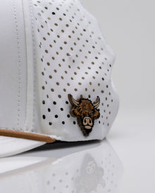 Highland Cow White - Perforated Rope Hat, product image 2