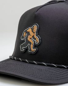 Sasquatch Black - Perforated Rope Hat, product image 3