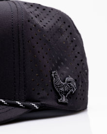 Black Cock Black - Perforated Rope Hat, product image 2