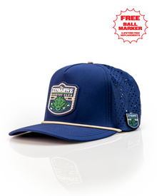 Zynbabwe Country Club Navy - Perforated Rope Hat, product image 1