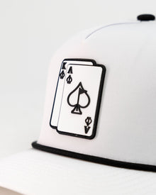 Ace/King White - Perforated Rope Hat, product image 3