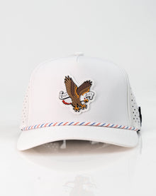 Freedom Eagle White - Perforated Rope Hat, product image 5