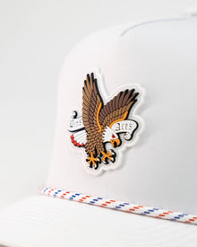 Freedom Eagle White - Perforated Rope Hat, product image 3