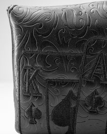 Blackout Ace of Spades - Center Shaft Mallet Putter Cover, product image 9
