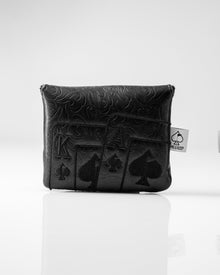 Blackout Ace of Spades - Center Shaft Mallet Putter Cover, product image 2