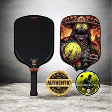 Bread & Butter LOCO Black Standard Pickleball Paddle & Mad Pickler Cover pickleball accessory, supplier image 1