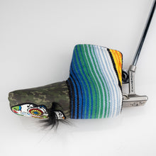 Mustache Sugar Skull - Blade Putter Cover Green Camo, product image 17