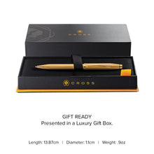 Century® II Polished 23KT Gold-plated Engraved Diamond Pattern Ballpoint Pen