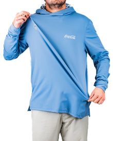 Performance Golf Hoodie - Coca-Cola Glacier Blue, product image 5