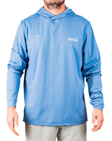 Performance Golf Hoodie - Coca-Cola Glacier Blue, product image 12
