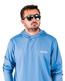Performance Golf Hoodie - Coca-Cola Glacier Blue, product image 6
