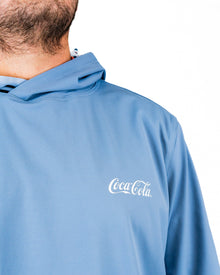 Performance Golf Hoodie - Coca-Cola Glacier Blue, product image 9