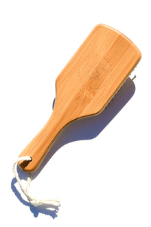 Bamboo paddle hair brush