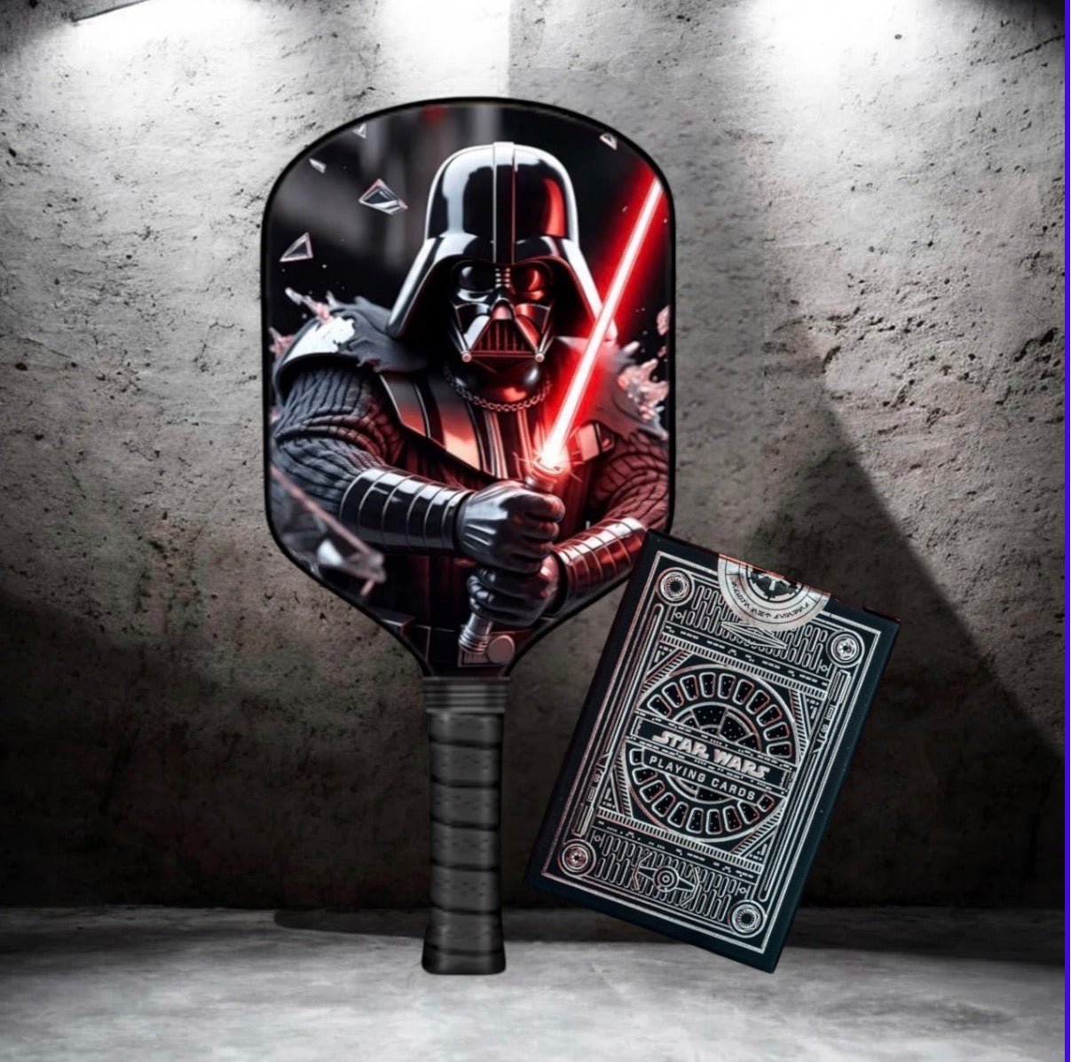 Darth Vader - Star Wars - Collectors Edition Pickleball Paddle & Playing Cards pickleball product, supplier image 1