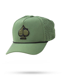 Perforated Rope Hat - Olive, product image 6
